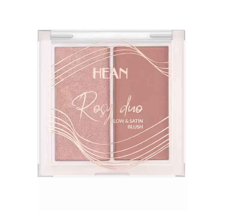 HEAN ROSY DUO RÓŻ DO POLICZKÓW W DWÓCH ODCIENIACH RD5 ROMANTIC 6G