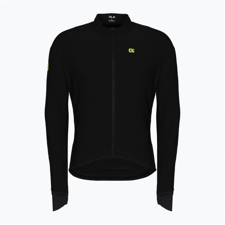 Longsleeve rowerowy męski Alé K-Idro nero/black