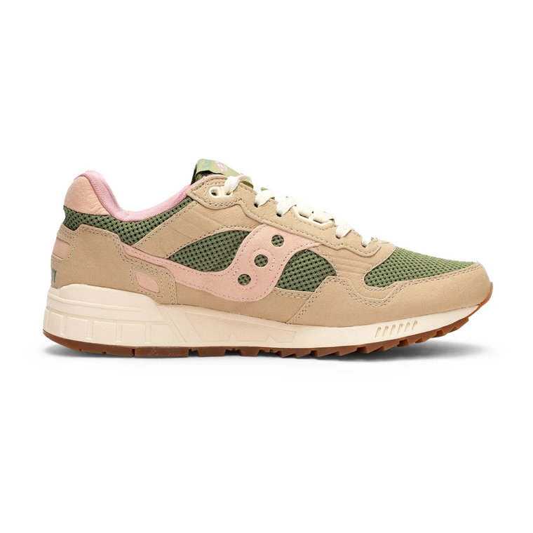 Brązowe Shadow-5000_S707 Unisex Sneakersy Saucony