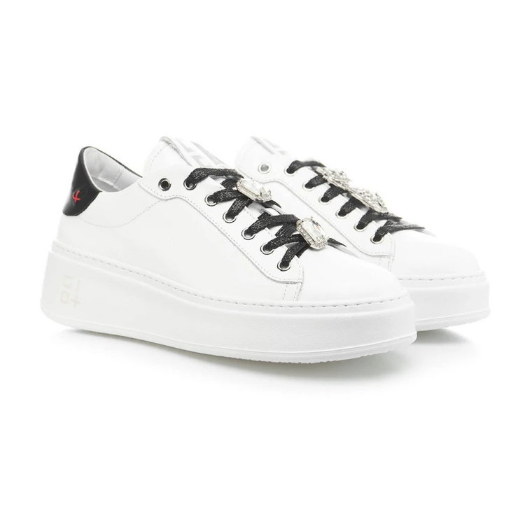Białe Skórzane Sneakersy - Stylowe i Wygodne Gio+
