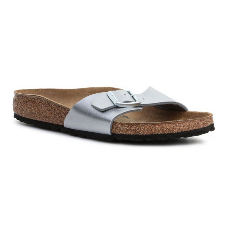 Klapki Birkenstock Madrid Silver W 0040413 srebrny