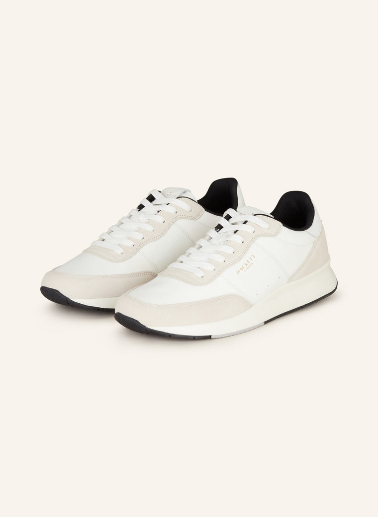 Hackett London Sneakersy H-Runner Essex weiss