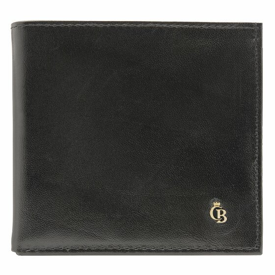 Castelijn & Beerens Nevada Portfel RFID Skóra 9,5 cm schwarz
