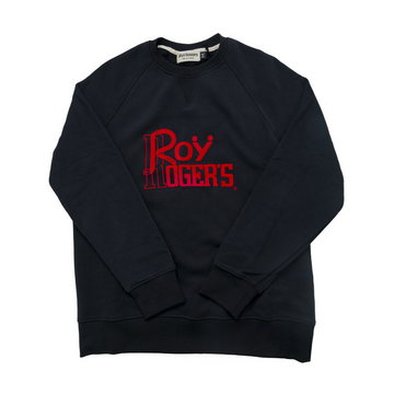 Roy Roger's, Sweatshirt Czarny, unisex,