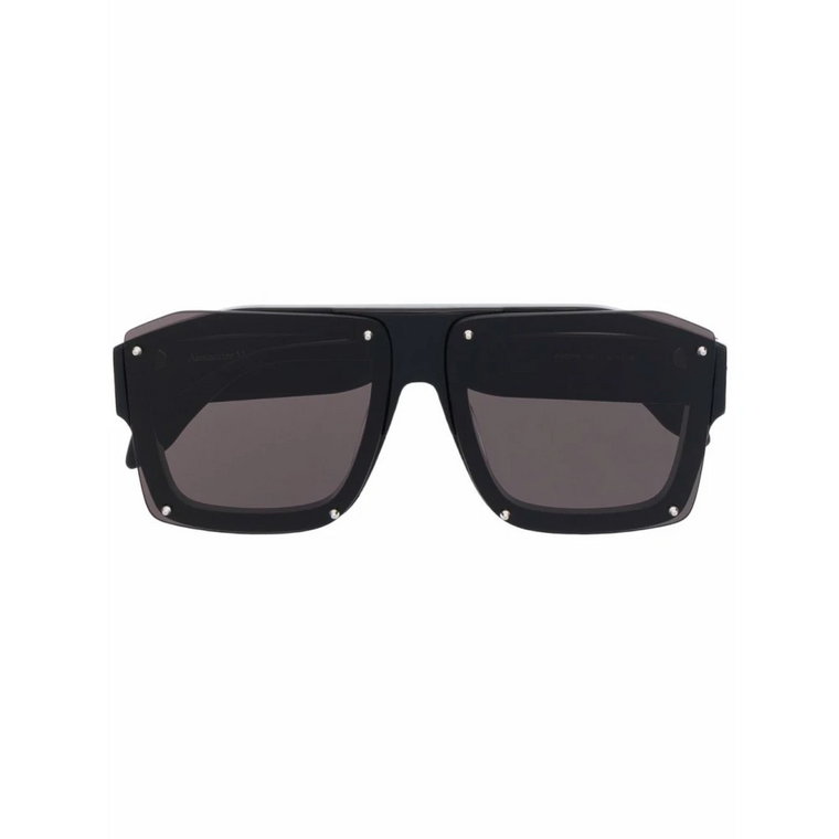 Podnieś swój styl z okularami przeciwsłonecznymi w dużym rozmiarze Alexander McQueen