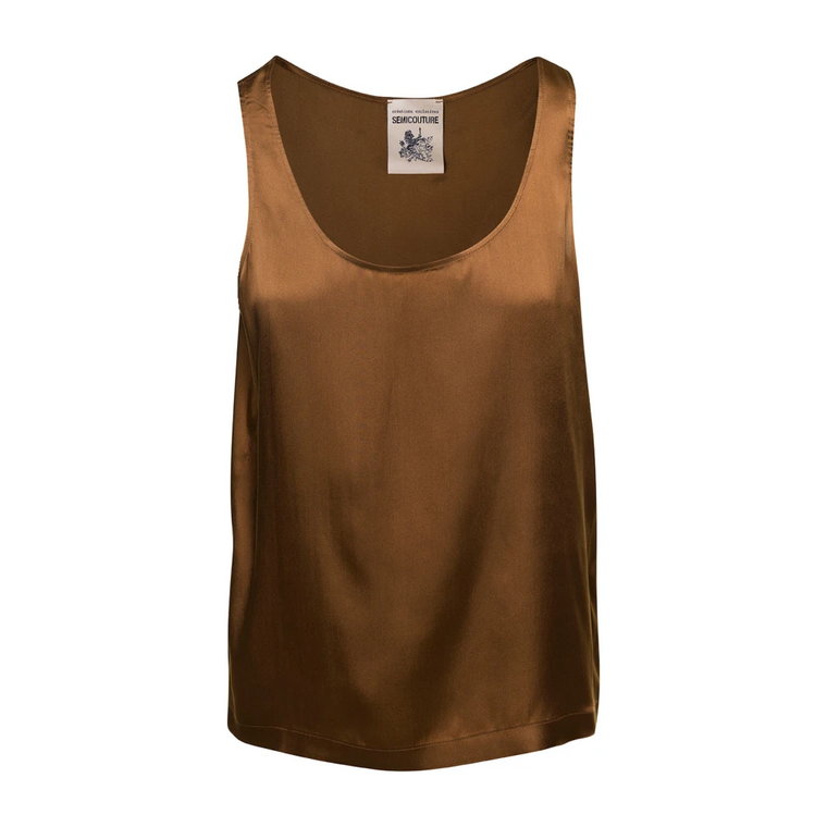 Sleeveless Tops Semicouture