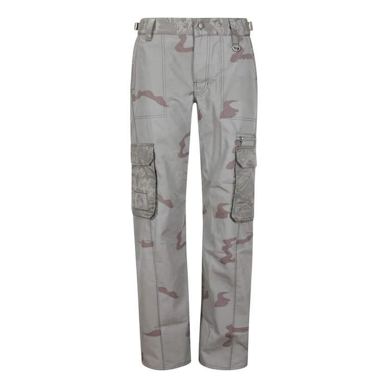 Straight Trousers Marine Serre