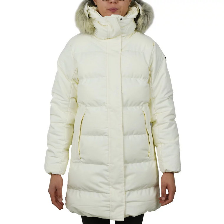 Helly Hansen W Blossom Puffy Parka Jacket 53624-047, Damskie, Białe, kurtki, poliester, rozmiar: S