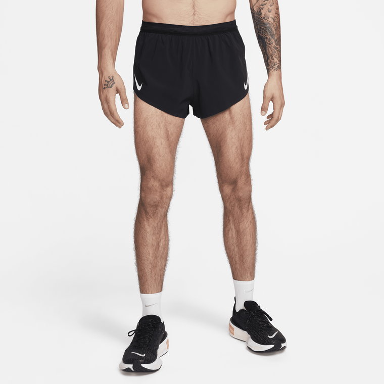 Męskie spodenki do biegania z wszytą bielizną 5 cm Dri-FIT ADV Nike AeroSwift - Fiolet