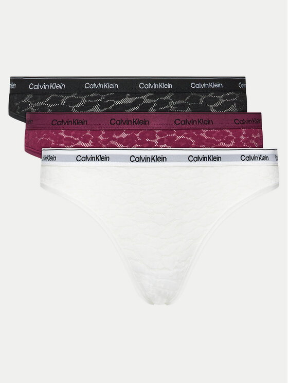 Komplet 3 par fig klasycznych Calvin Klein Underwear