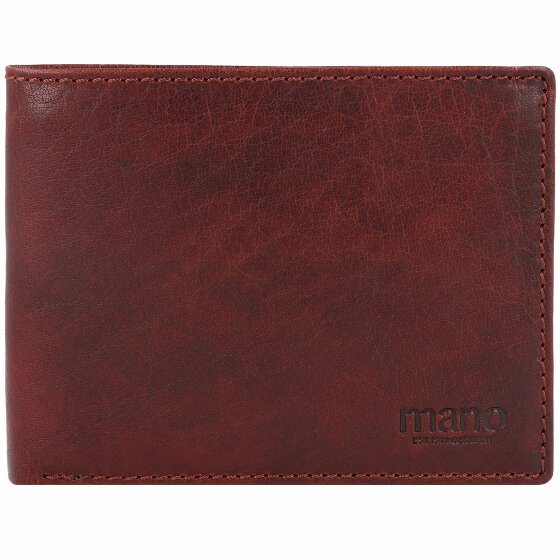 mano Don Simon Leather Wallet 12,5 cm braun