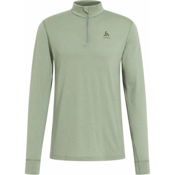 Longsleeve męski The Natural Merino 200 Base Layer Half Zip Odlo