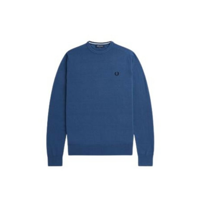 Sweter z Okrągłym Dekoltem Fred Perry