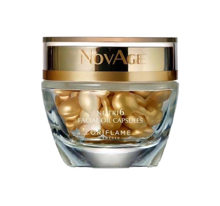 ORIFLAME NOVAGE NUTRI6 KAPSUŁKI DO TWARZY 30 SZTUK