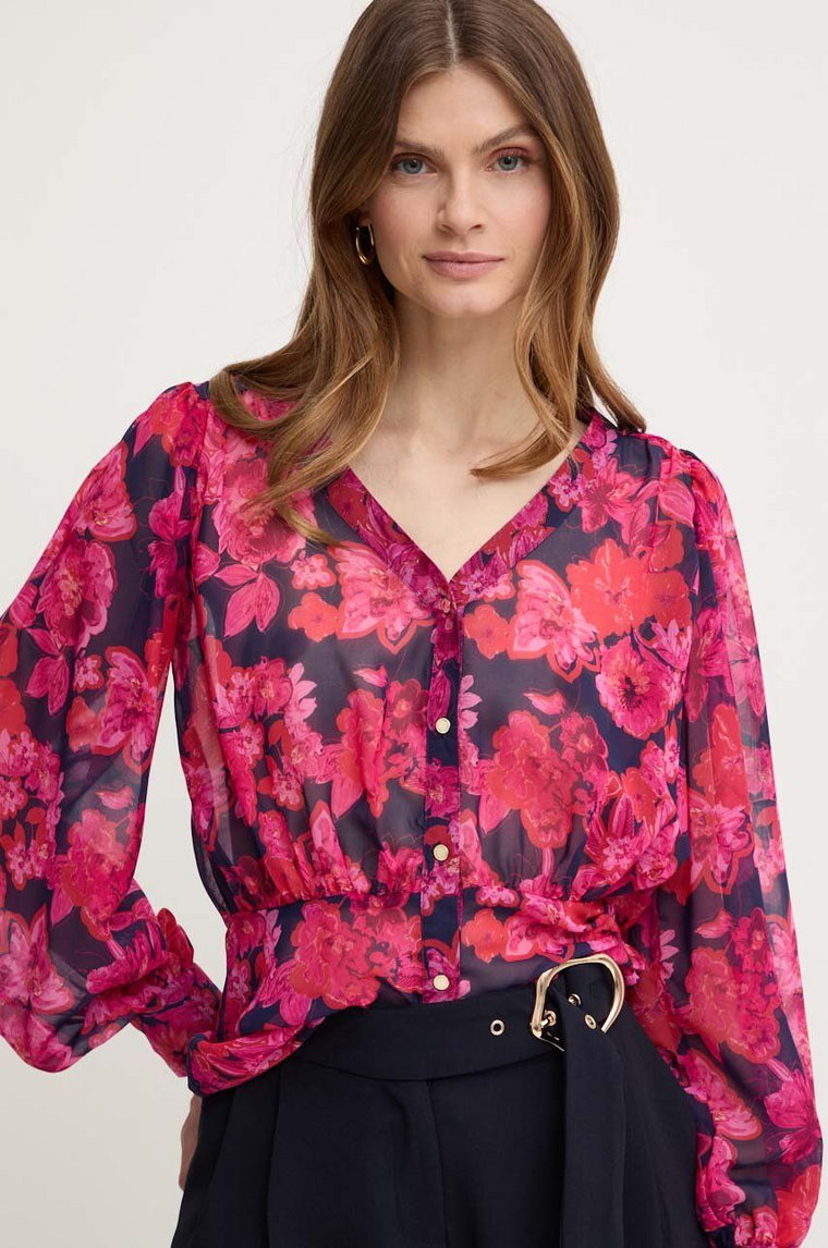 Morgan koszula CANDA.F damska kolor różowy regular