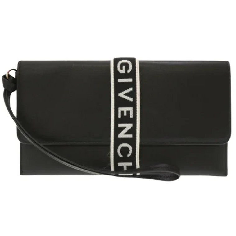 Pre-owned Leather clutches Givenchy Pre-owned