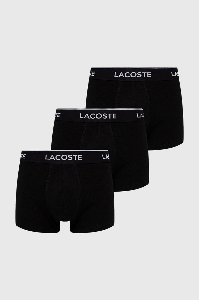 Lacoste bokserki (3-pack) 5H3389 męskie kolor czarny 5H3389-NUA