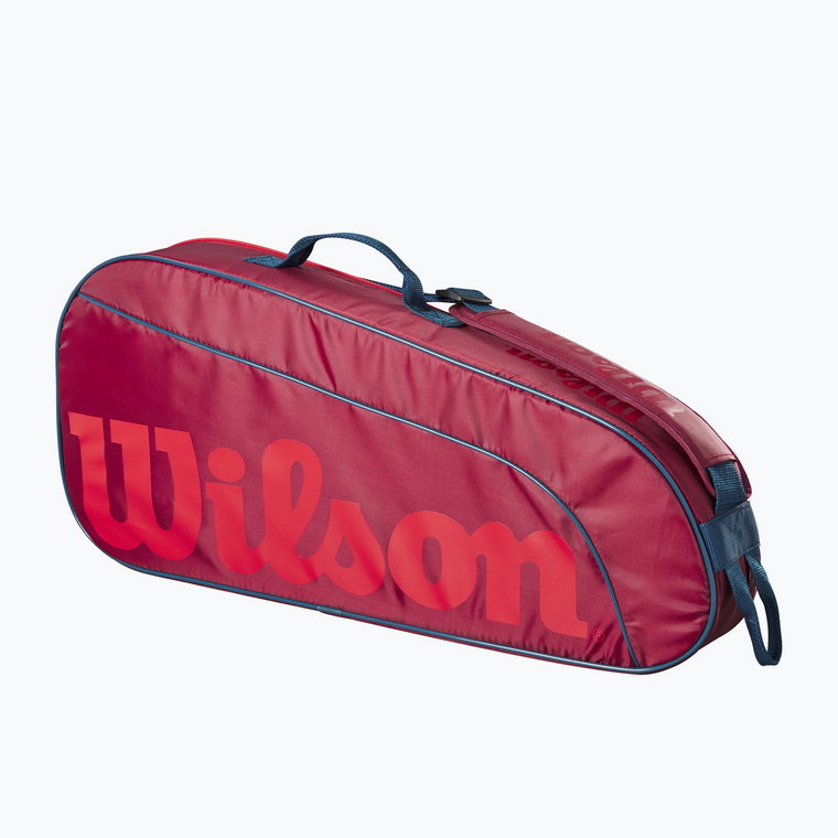 Torba tenisowa dziecięca Wilson Junior 3 Pack red/infrared | WYSYŁKA W 24H | 30 DNI NA ZWROT