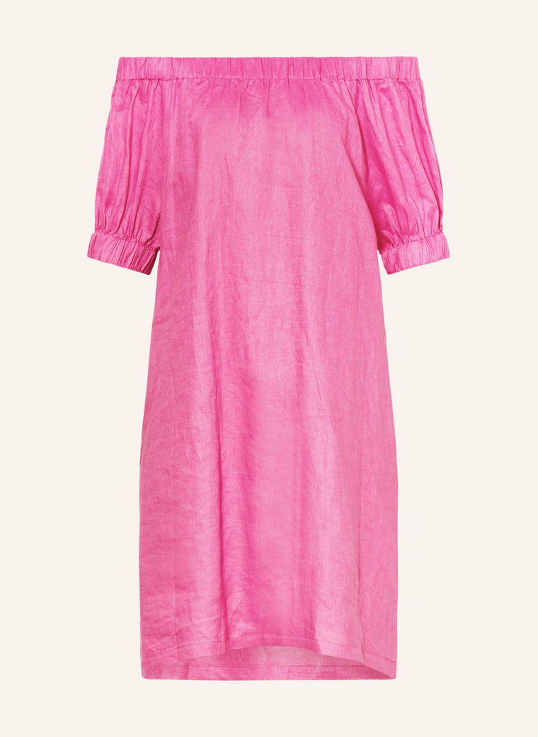 Darling Harbour Sukienka Z Lnu pink