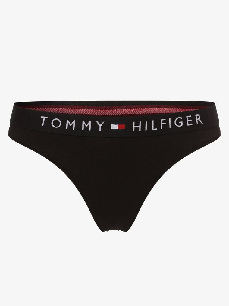 Tommy Hilfiger - Stringi damskie, czarny