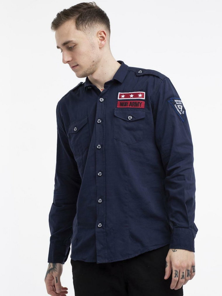 NGR Army LS Shirt Navy