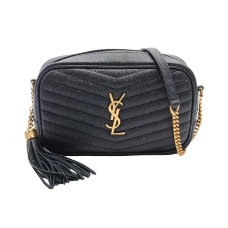 Pre-owned Leather shoulder-bags Yves Saint Laurent Vintage