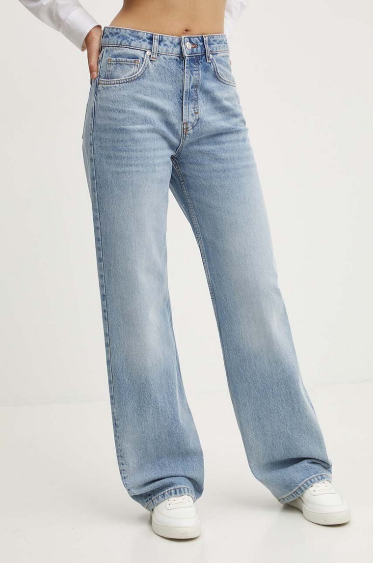 HUGO jeansy damskie high waist 50519527