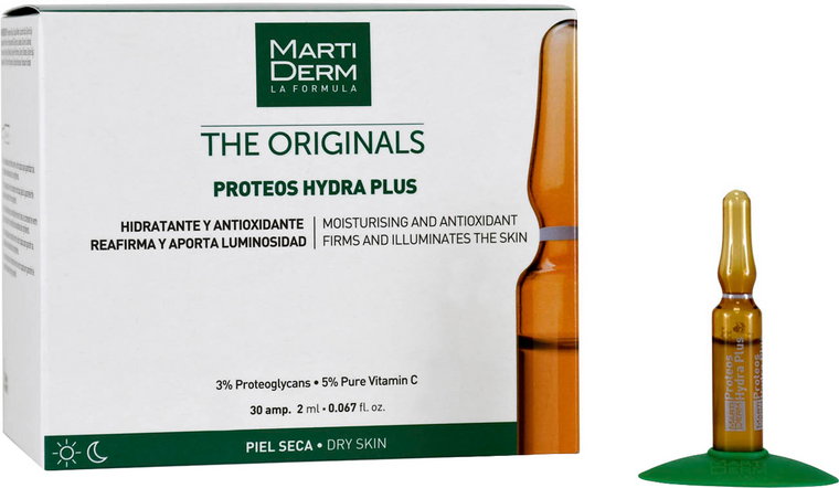 Ampułki MartiDerm The Originals Proteos Hydra Plus 30 szt x 2 ml (8437000435020). Serum do twarzy