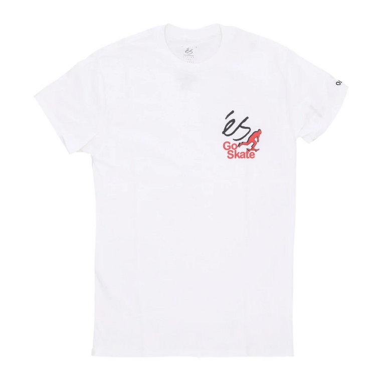 Biała Streetwear Skate Tee ES