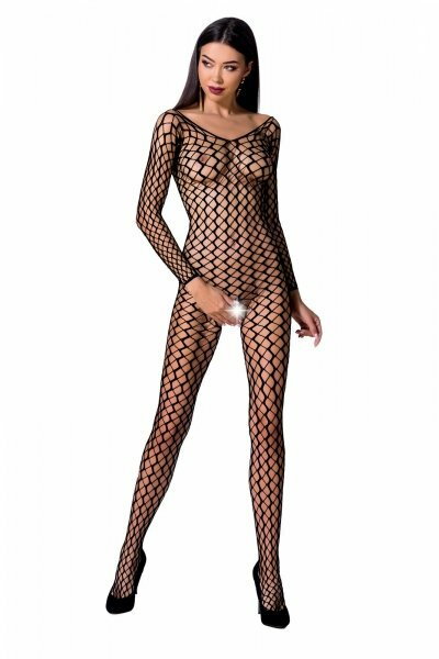 Passion BS068 black Bodystocking