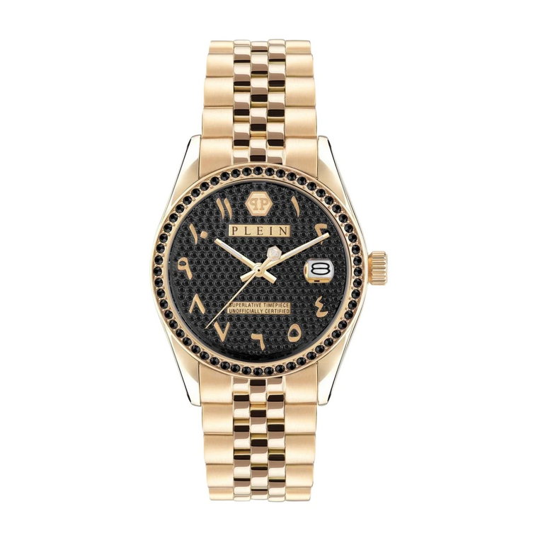 Zegarek Damski Superlative Crystal Gold Philipp Plein