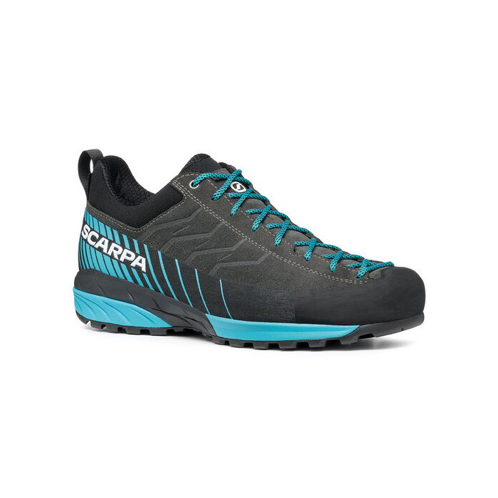 Męskie buty podejściowe Scarpa MESCALITO GTX shark/azure - 41,5