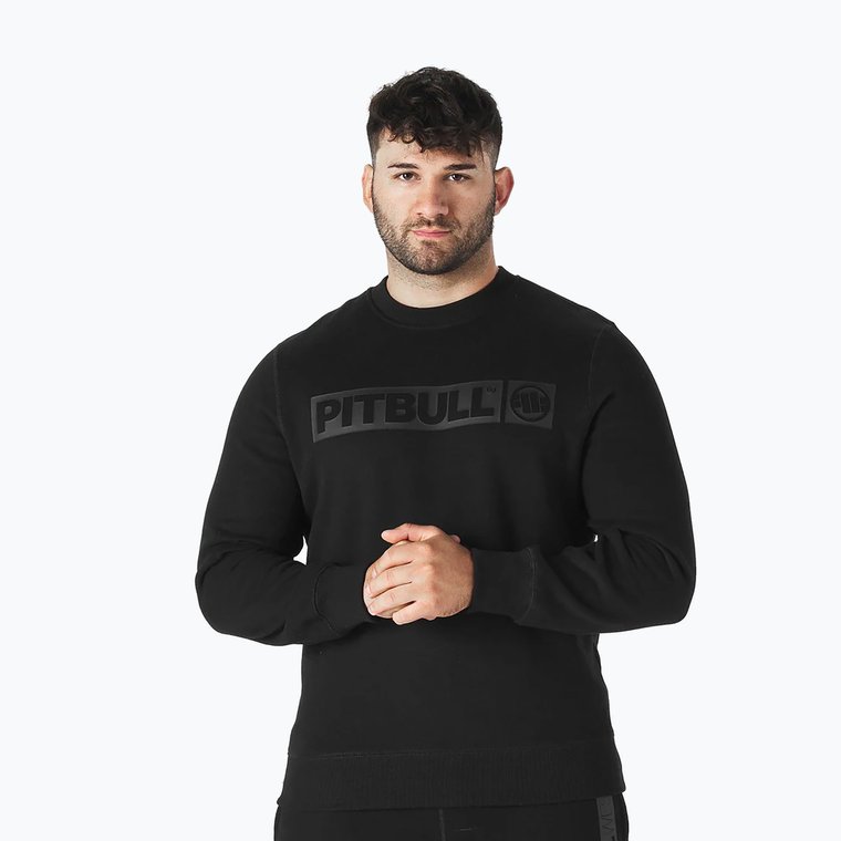 Bluza męska Pitbull Hilltop Crewneck black