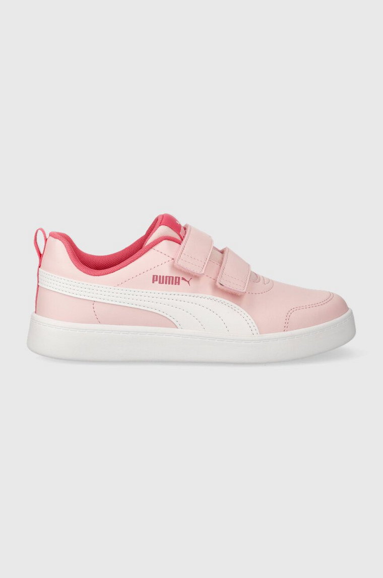 Puma sneakersy dziecięce Courtflex v2 kolor różowy