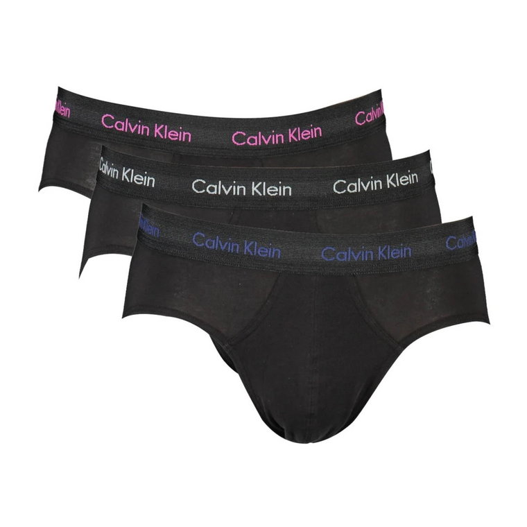 Czarne Intimates Męskie Slipy Tri-pack Calvin Klein