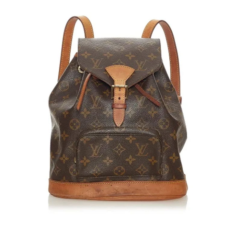 Brązowy Plecak Louis Vuitton Montsouris Louis Vuitton Vintage