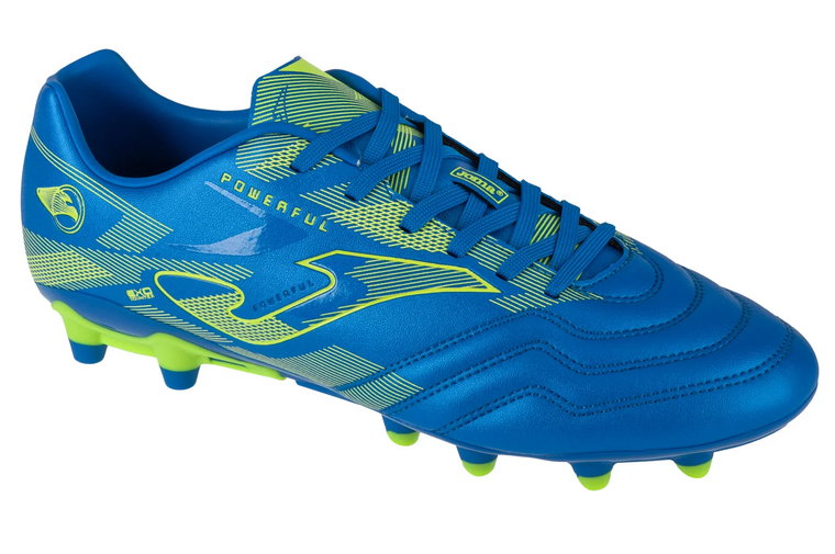 Joma Powerful 2404 FG POWS2404FG, Męskie, Niebieskie, buty piłkarskie - korki, skóra syntetyczna, rozmiar: 40