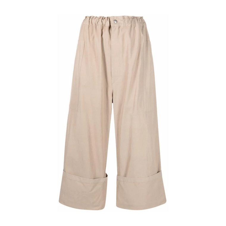 Cropped Trousers Moncler
