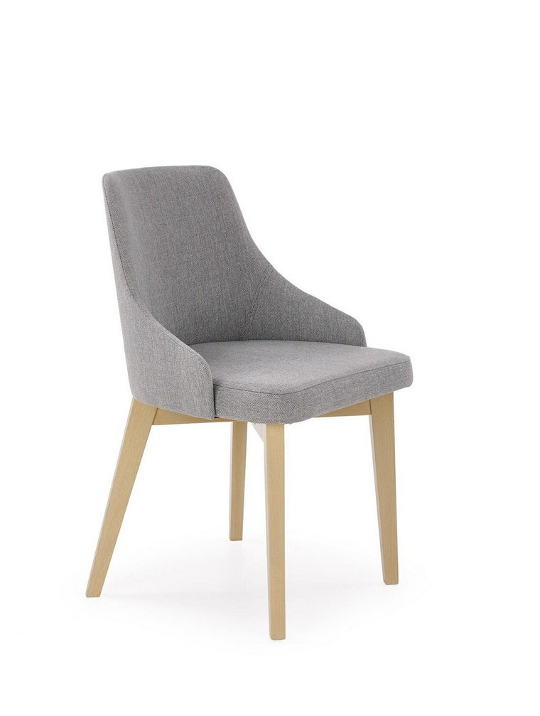 Krzesło Arman dąb/ szare jasne Inari 91