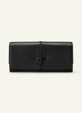 Tod's Portfel Vernice schwarz