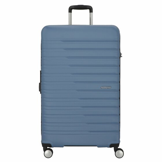 American Tourister Flashline 4 kółka Walizka 78 cm z plisą rozprężną coronet blue