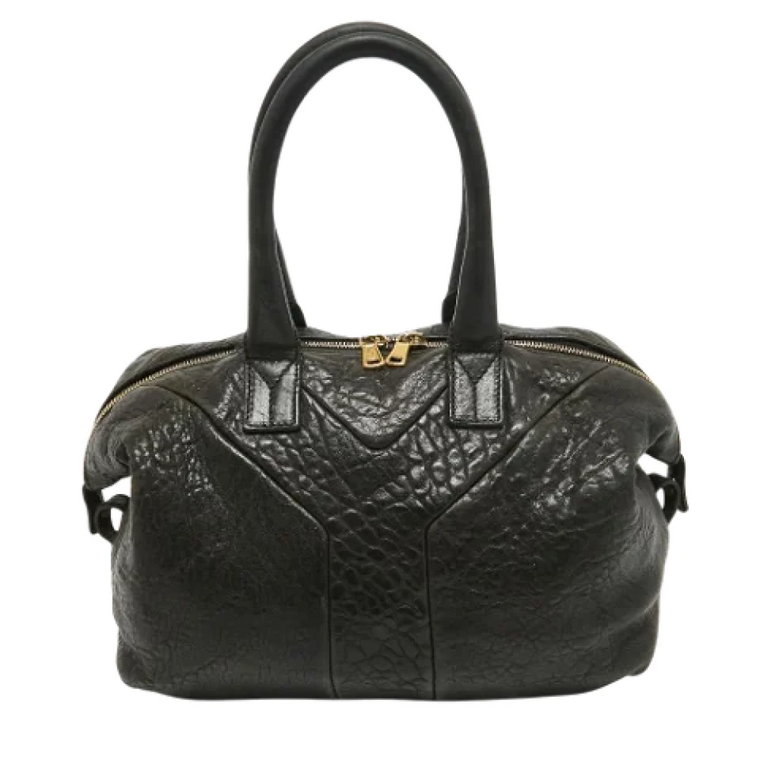 Pre-owned Leather shoulder-bags Yves Saint Laurent Vintage