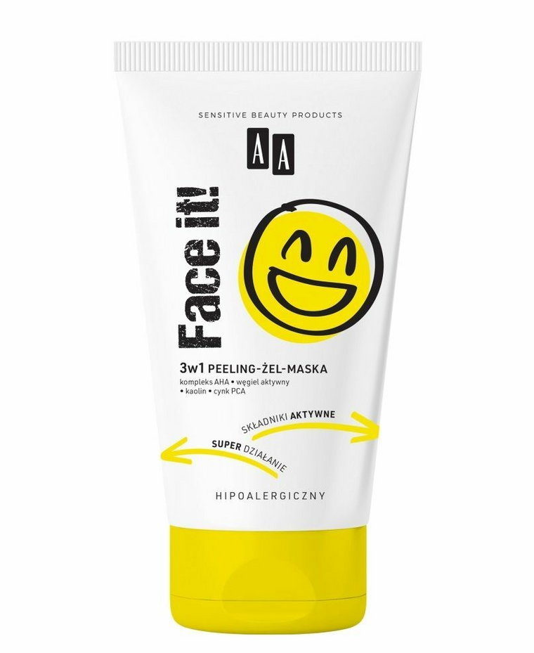 AA Face It! Peeling-Żel-Maska 3W1