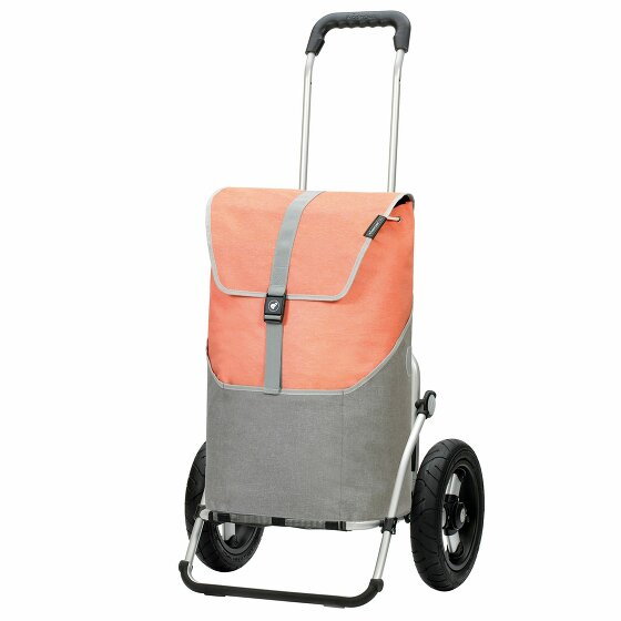 Andersen Shopper Wózek sklepowy Royal Shopper Vigo 59 cm z kołami pneumatycznymi apricot