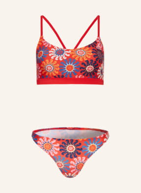 Adidas Bikini Bralette X Farm Rio rot