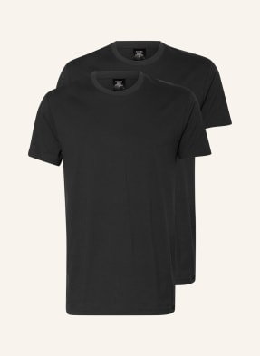 Calida T-Shirt Natural Benefit, 2 Szt. schwarz