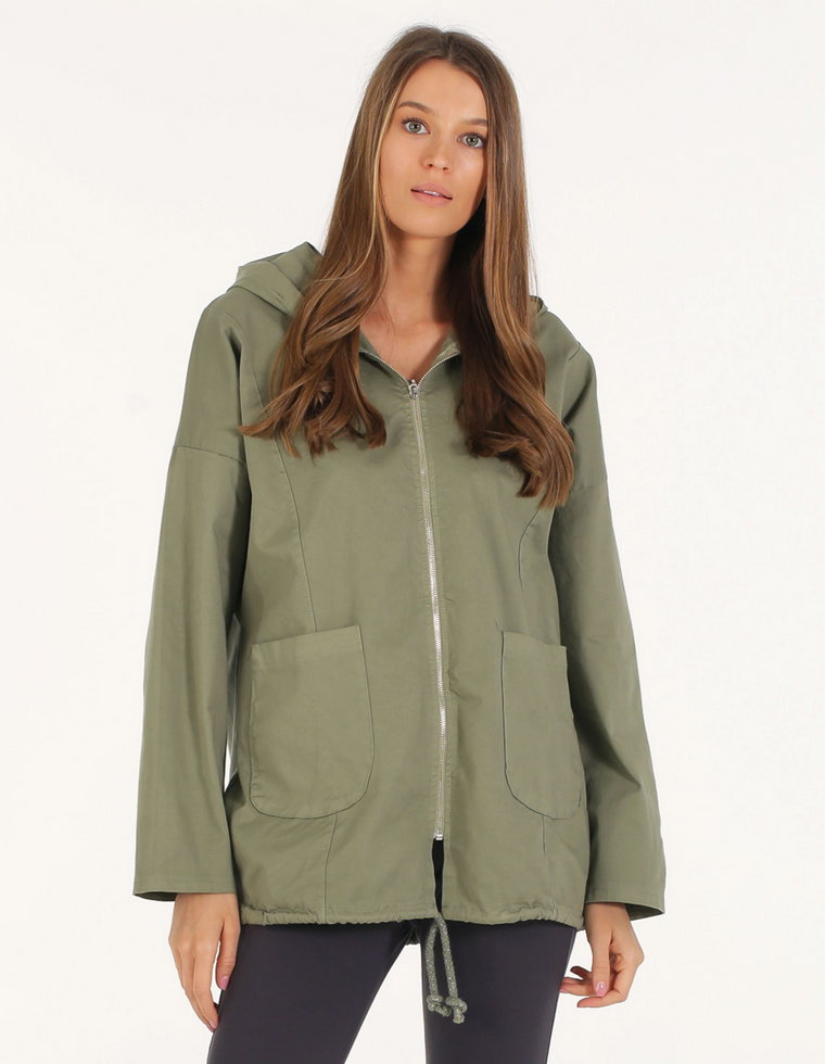 ZIELONA PARKA 220-1670 MILITAR