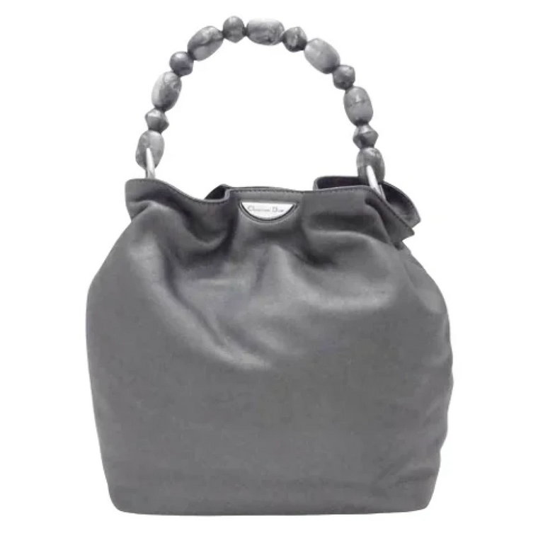 Pre-owned Leather handbags Dior Vintage