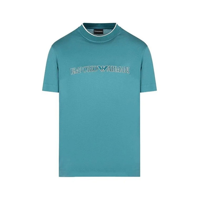 Stylowe T-shirty dla Mężczyzn i Kobiet Emporio Armani