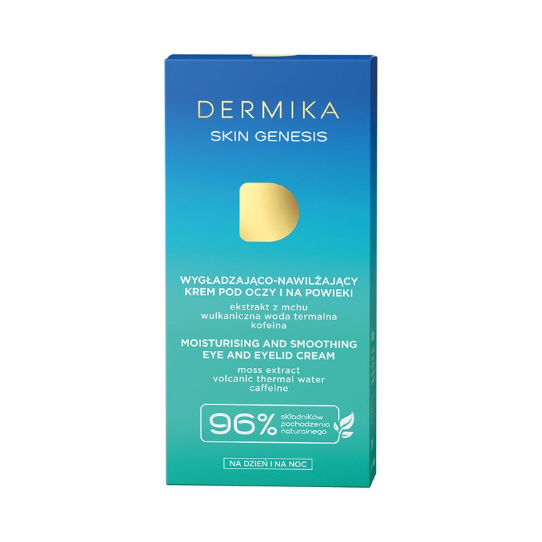 Dermika Skin Genesis 30-40+ wygładzająco-nawilżający Krem pod oczy i na powieki 15 ml